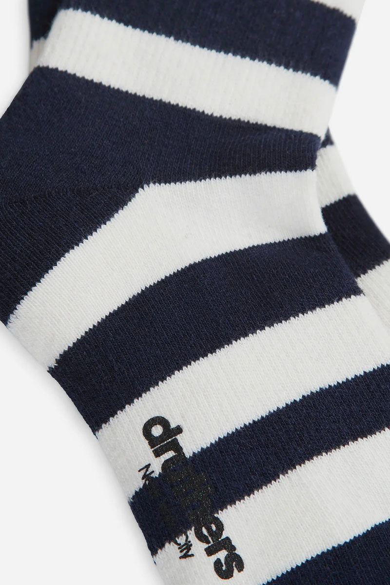 Luxury Yarn Stripe Crew Sock