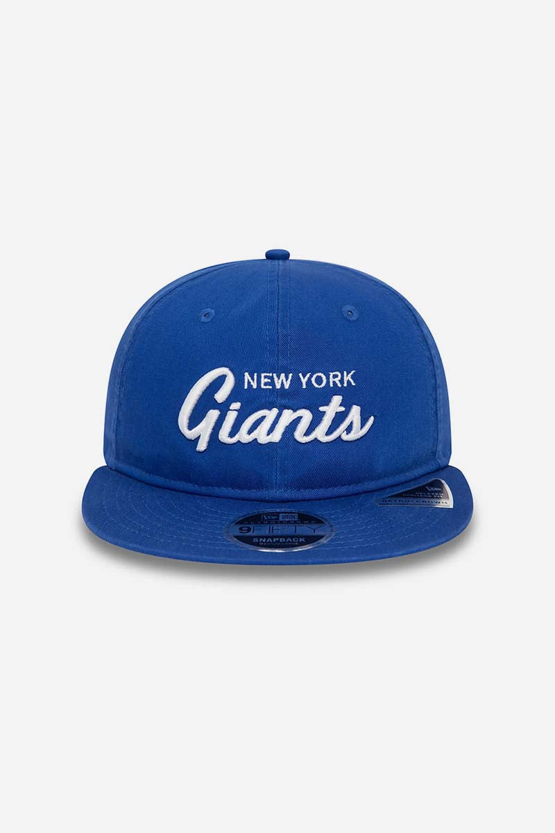 CASQUETTE NEW ERA 9FIFTY RETRO CROWN NEW YORK GIANTS NFL