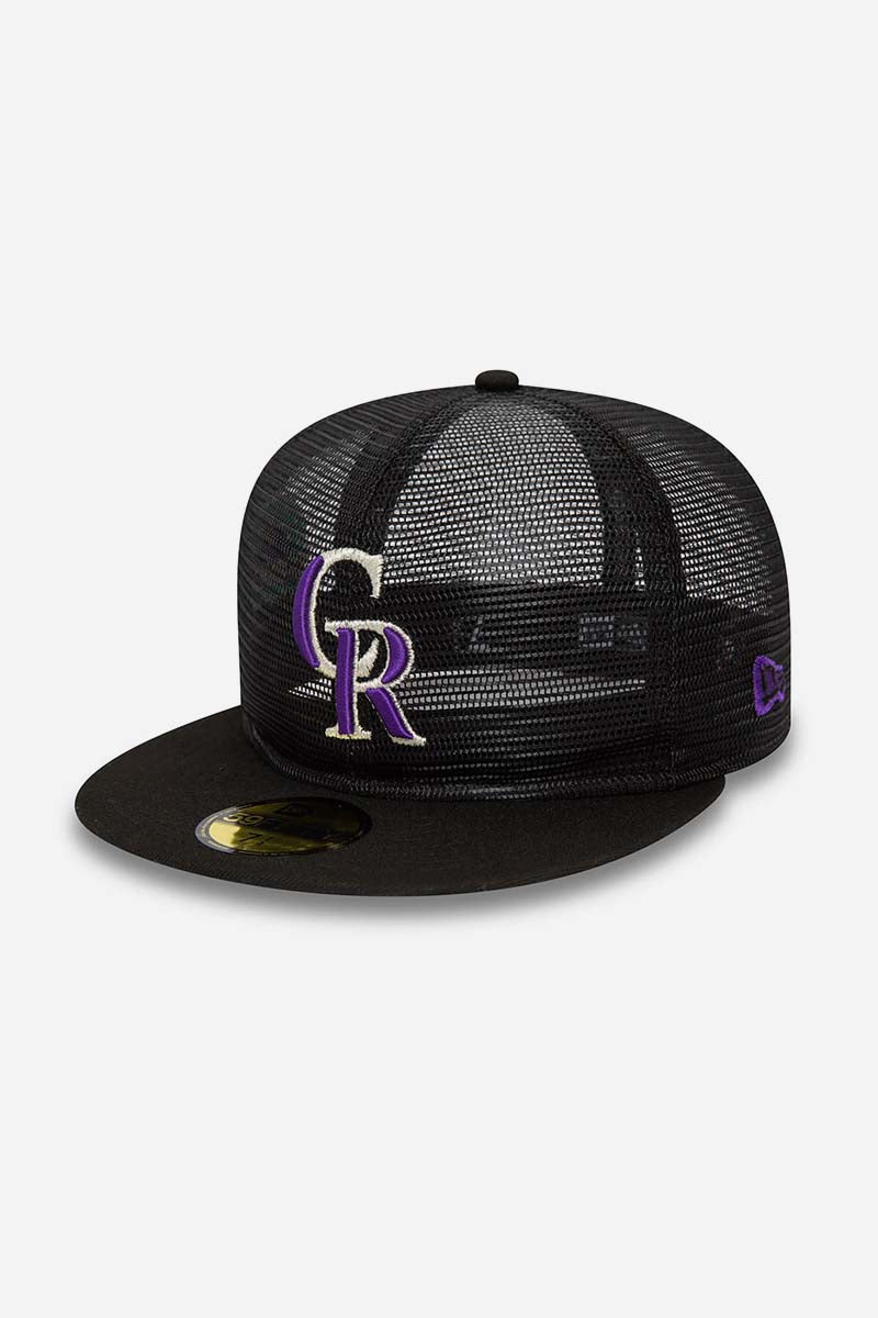 CASQUETTE NEW ERA 59FIFTY COLORADO ROCKIES MESH PATCH