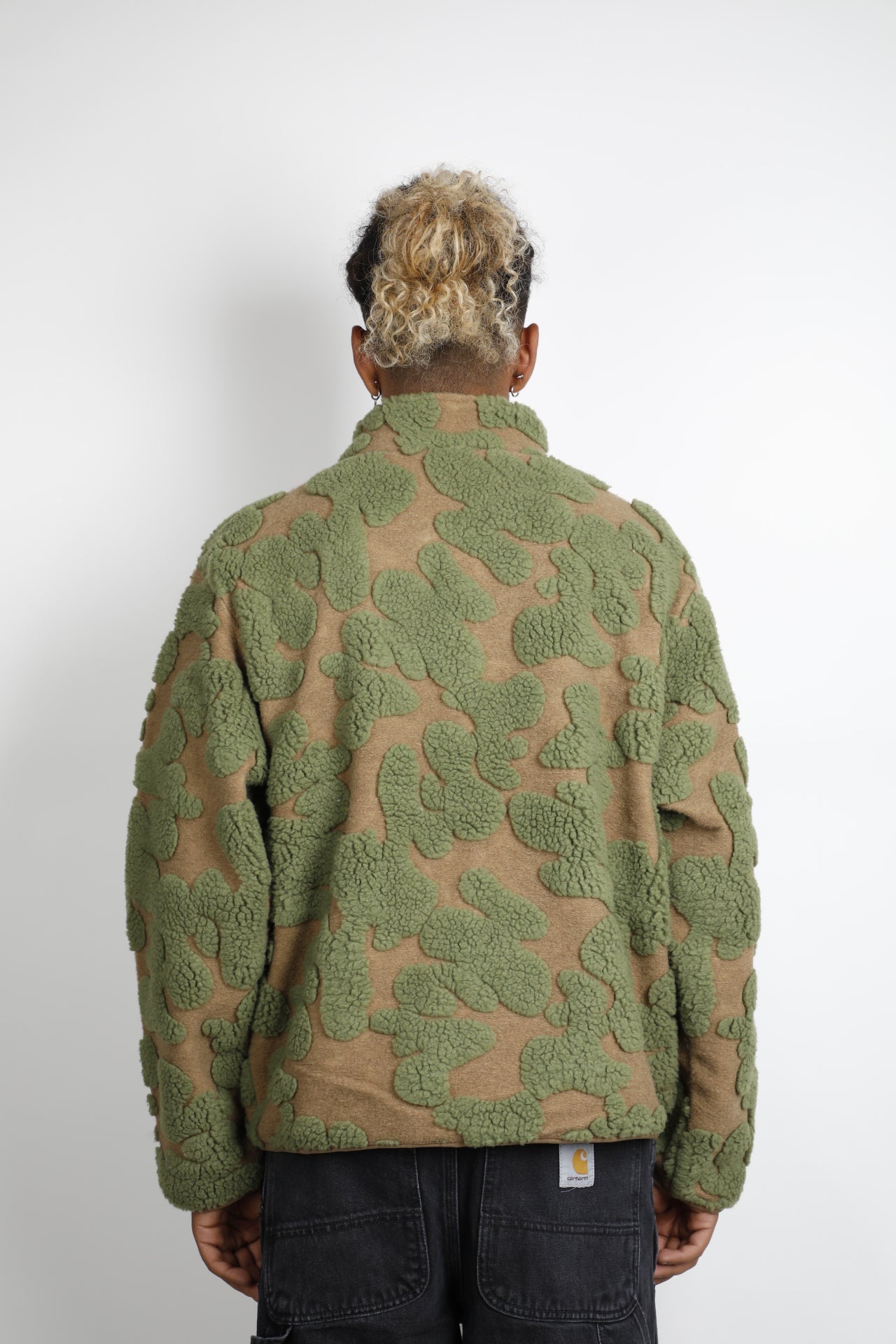 HUF JACKET ABSTRACT HIGH PILE JACQUARD