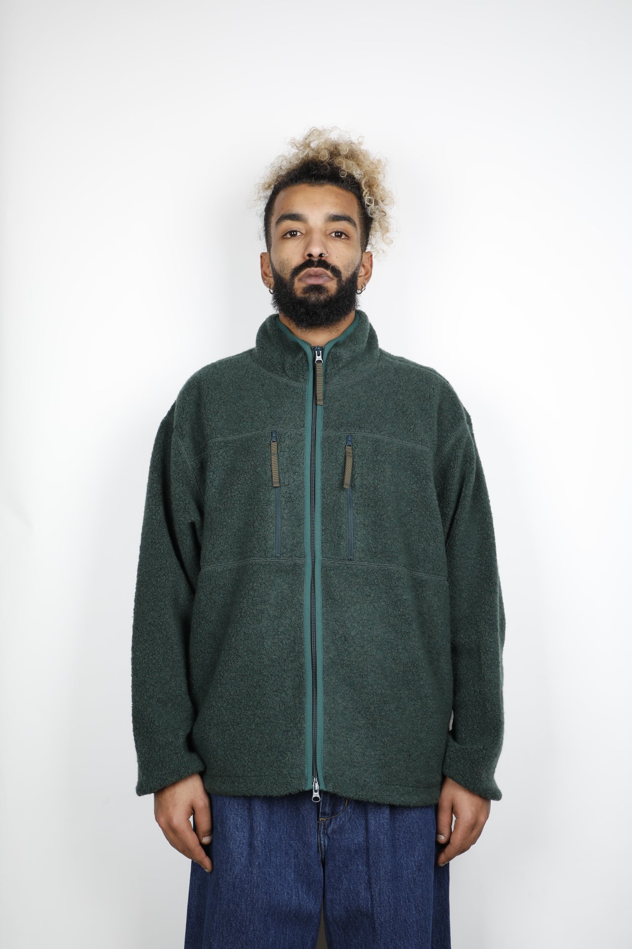 Antonio Wool Zip Up