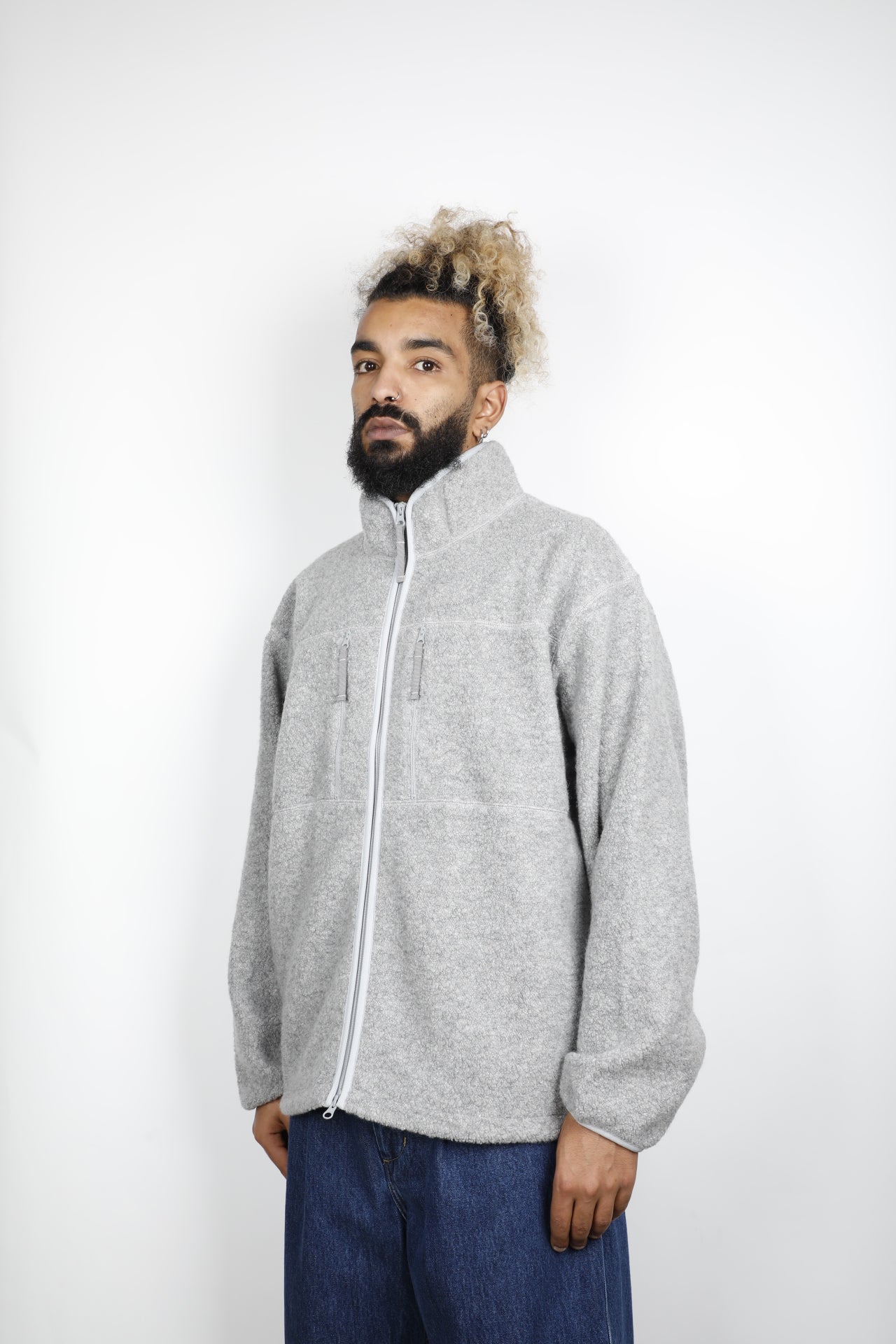 Antonio Wool Zip Up