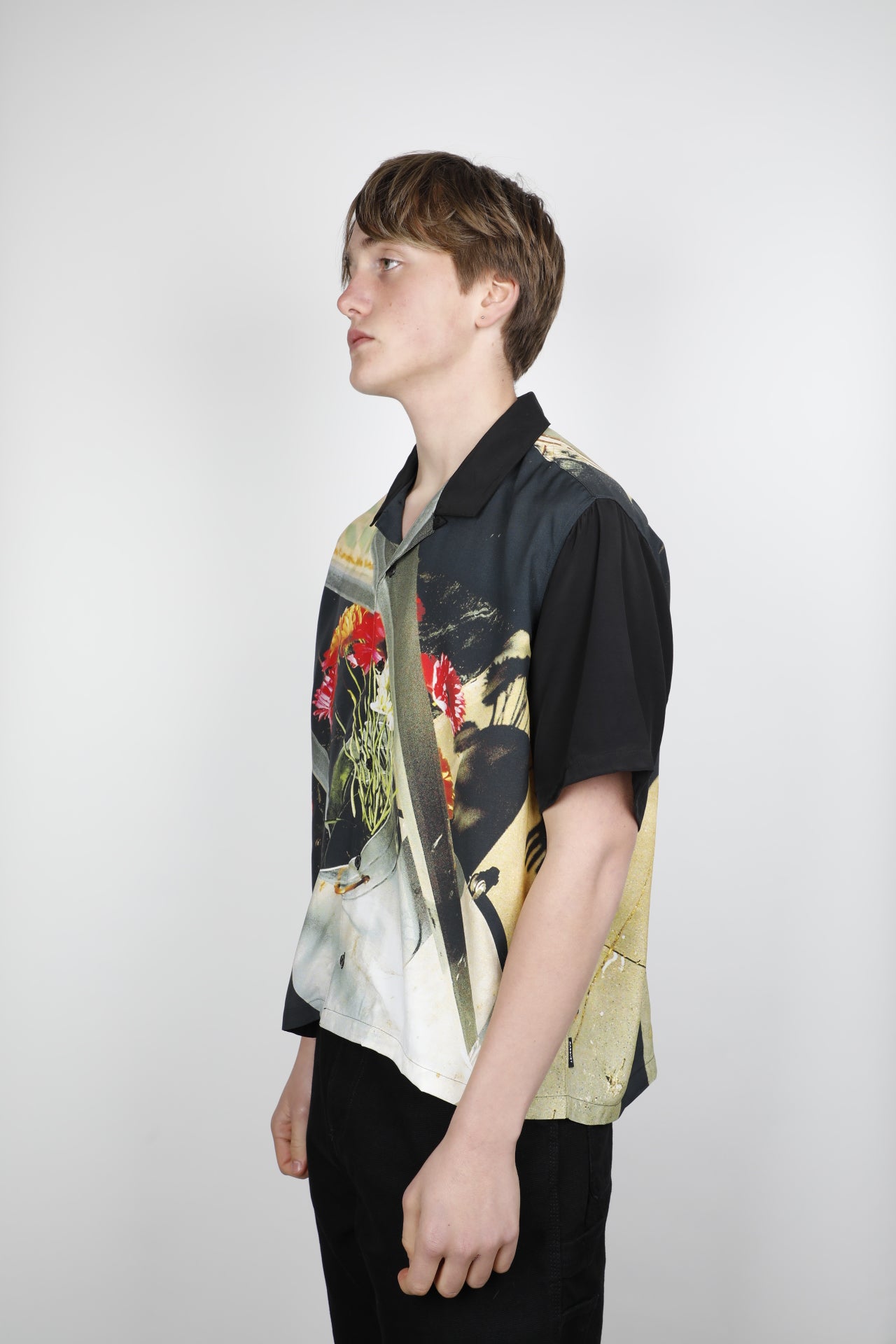 A MELANCOLIA SHADOW SS SHIRT WOVEN