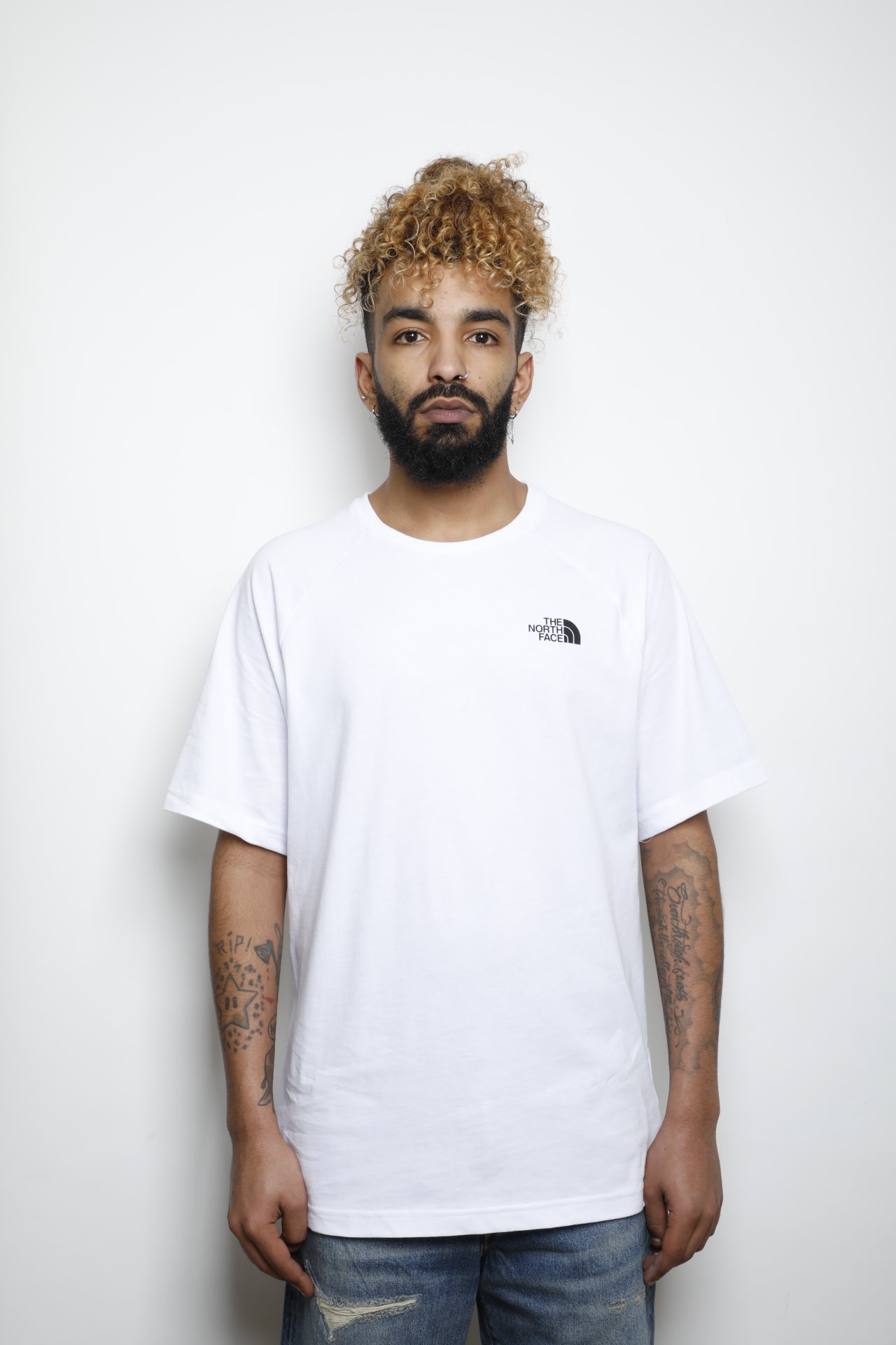 M S/S NORTH FACES TEE TNF