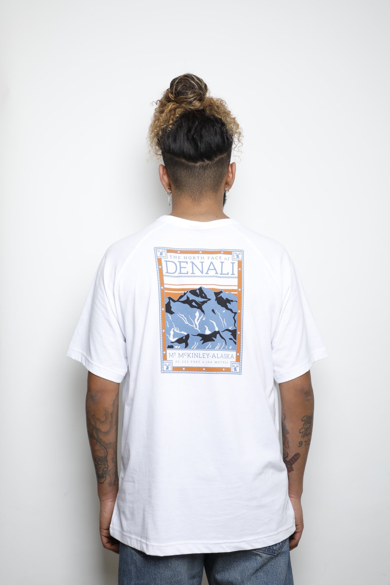 M S/S NORTH FACES TEE TNF