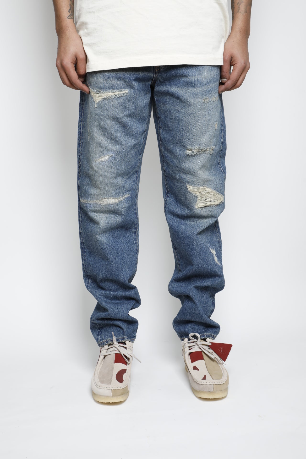 LOOSE TAPERED INDIGO