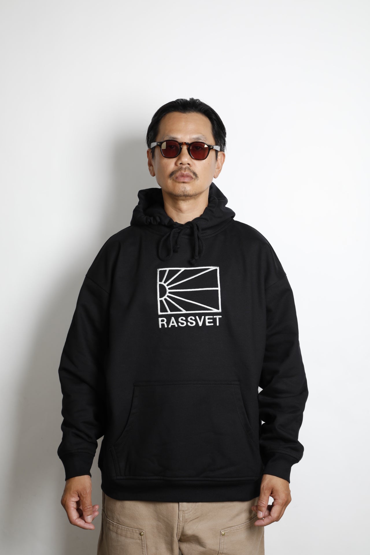 MEN LOGO HOODIE KNIT