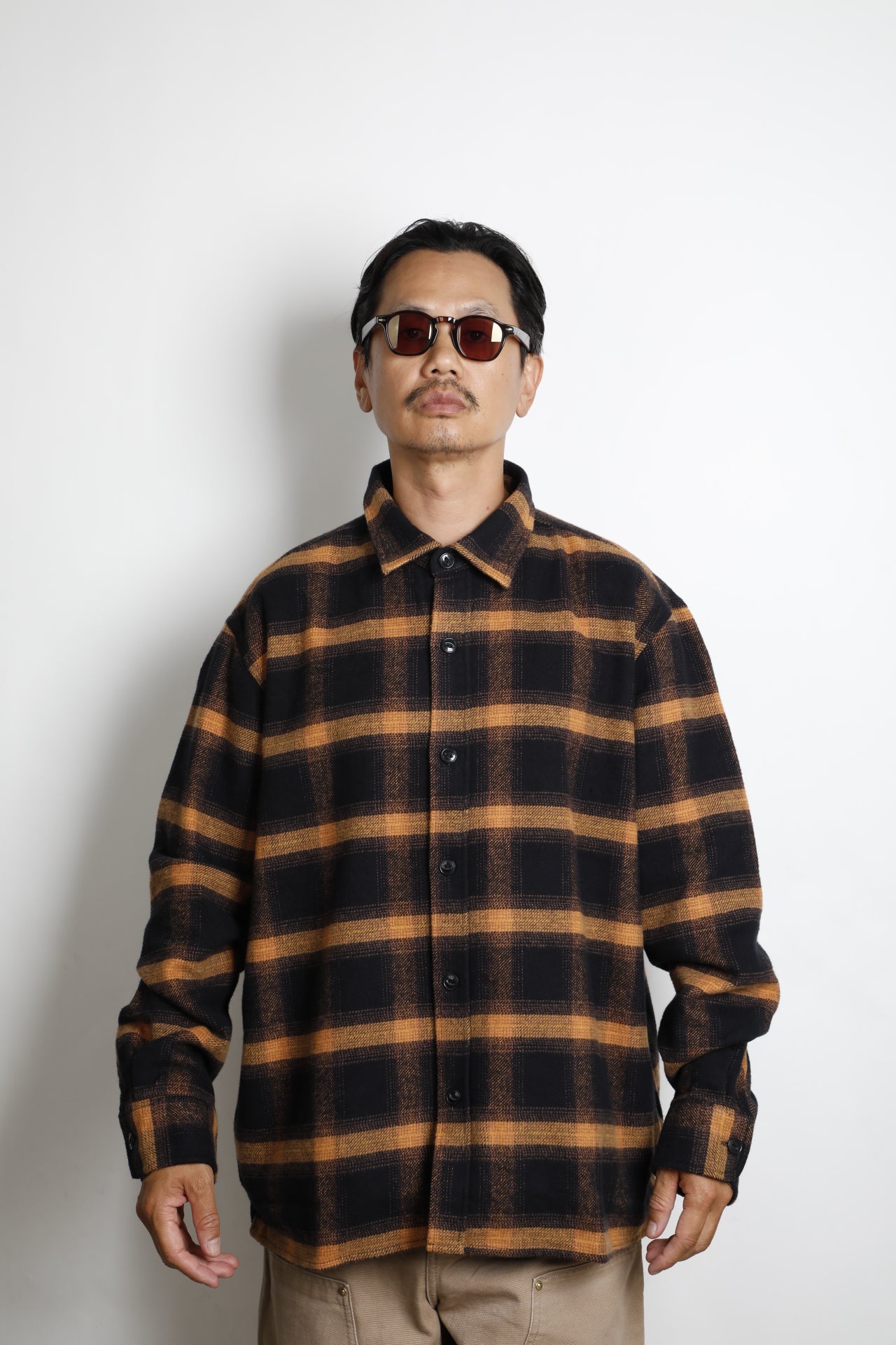 SEBASTIAN SHIRT LS HEAVY FLANNEL BRUSHED